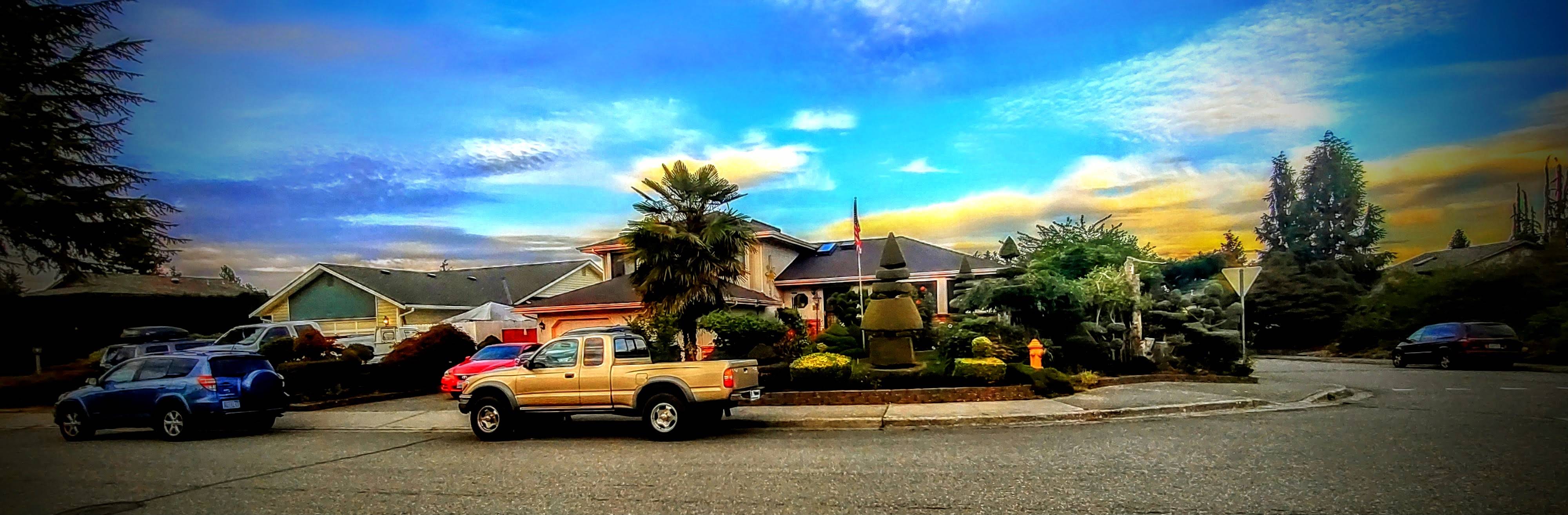 Sunny Day in Suburbia